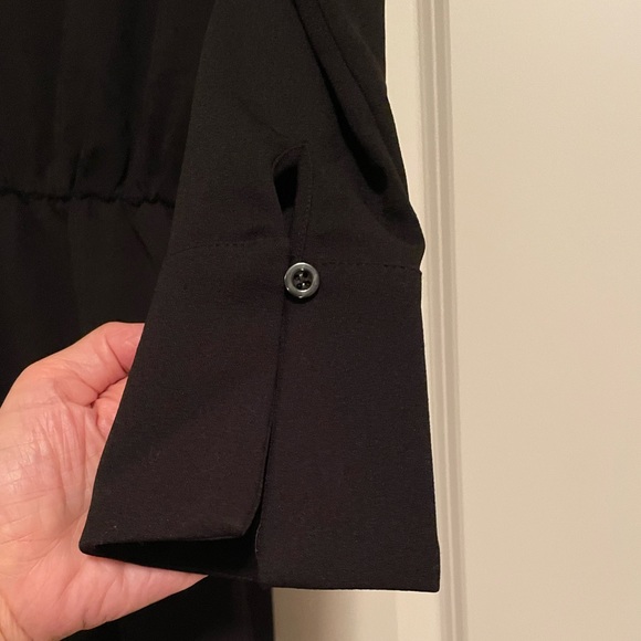 L’Acadamie midi long sleeve black dress - Picture 4 of 8